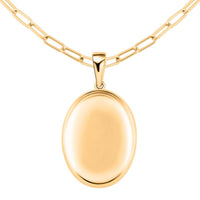 14K Yellow Gold Pendant Necklace 18 Inches 18 Grams