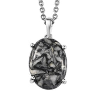 Austrian Pinolith 8.00 ctw Solitaire Pendant