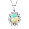 Ethiopian Welo Opal & Moissanite