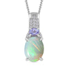 Ethiopian Welo Opal & Tanzanite