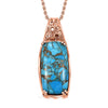 Matrix Chestnut Brine Turquoise
