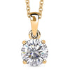 Yellow Gold Over Sterling Silver