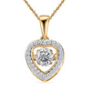 Yellow Gold Over Sterling Silver