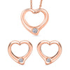 Rose Gold Over Sterling Silver