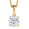 Yellow Gold Over Sterling Silver