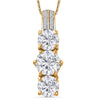 Yellow Gold Over Sterling Silver