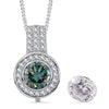 Blue Moissanite