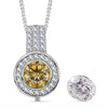 Yellow Moissanite