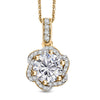 Yellow Gold Over Sterling Silver
