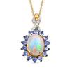 Ethiopian Welo Opal & Tanzanite