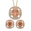 Simulated Champagne Diamond