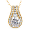 Yellow Gold Over Sterling Silver