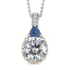 Moissanite & Masoala Sapphire