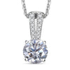 Rhodium Over Sterling Silver