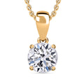 IGI Certified 950 Platinum Luxuriant Lab Grown Diamond (E-F, VS) Pendant Necklace (20 Inches) 1.00 ctw - Sticky add to cart bar