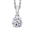 IGI Certified 950 Platinum Luxuriant Lab Grown Diamond (E-F, VS) Pendant Necklace (20 Inches) 1.00 ctw - Sticky add to cart bar