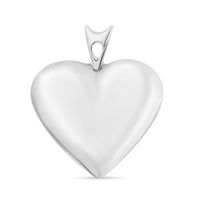 Heart Pendant Necklace in 950 Platinum 2.70 Grams 20 Inches