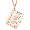 Rose Gold Over Sterling Silver