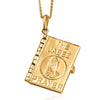 Yellow Gold Over Sterling Silver
