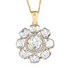 Yellow Gold Over Sterling Silver