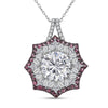 Moissanite & Rubelite