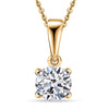 Yellow Gold Over Sterling Silver