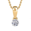 Yellow Gold Over Sterling Silver
