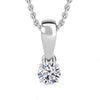 Rhodium Over Sterling Silver