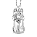 Rhapsody Pixiu Pendant Necklace in 950 099.99Platinum 5.80 Grams 20 Inches - Sticky add to cart bar