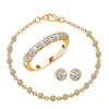 Yellow Gold Over Sterling Silver