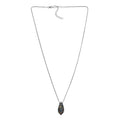 GP Trionfo Collection Multi Diamond 0.50 ctw Serpent Pendant Necklace in Rhodium Over Sterling Silver 20 Inches - Sticky add to cart bar