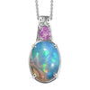 Ethiopian Welo Opal & Pink Sapphire