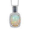 Ethiopian Welo Opal & Ceylon Blue Sapphire