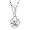 Rhodium Over Sterling Silver