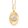 Yellow Gold Over Sterling Silver