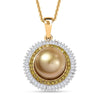 South Sea Pearl & Yellow Diamond