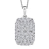 Rhodium Over Sterling Silver