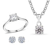 Rhodium Over Sterling Silver
