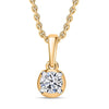 Yellow Gold Over Sterling Silver