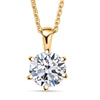 Yellow Gold Over Sterling Silver