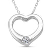 Rhodium Over Sterling Silver