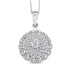 Rhodium Over Sterling Silver