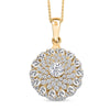 Yellow Gold Over Sterling Silver