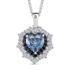 Blue Moissanite