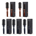 Set of 5 Neomi Portable Easy Clean Rotating Comb - Navy and Brown - Sticky add to cart bar