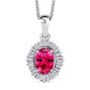Rhodium Over Sterling Silver