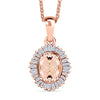Rose Gold Over Sterling Silver