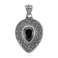 Bali Legacy Elite Shungite Pendant in Sterling Silver 3.50 ctw