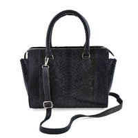 Genuine Python Leather Tote Bag | Pelle