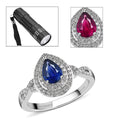 RHAPSODY 950 Platinum AAAA Color Change Sapphire and E-F VS2 Diamond Cocktail Ring 5.50 Grams 1.10 ctw - Sticky add to cart bar
